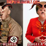 Adolf Hitler Angela Merkel nazi serpent seed hollywood illuminati satanic family secret society freemason rulers conspiracy devils 4