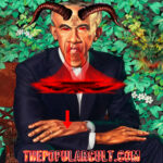 Barack Obama presidential portrait 6 fingers serpent seed hollywood illuminati satanic family secret society freemason rulers conspiracy memes devils baphomet news