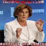 Denise Morrison CEO CampBell Soup hollywood drag queen lgbtq tranny illuminati satanic secret society freemason rulers conspiracy 6
