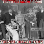 French Royals 1932 drag queen lgbtq tranny royal family illuminati satanic secret society freemason rulers conspiracy
