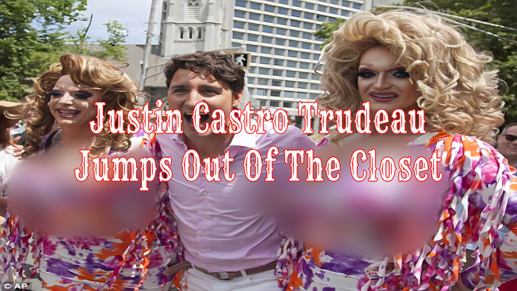 Justin Castro Trudeau loves hanging out with drag queens