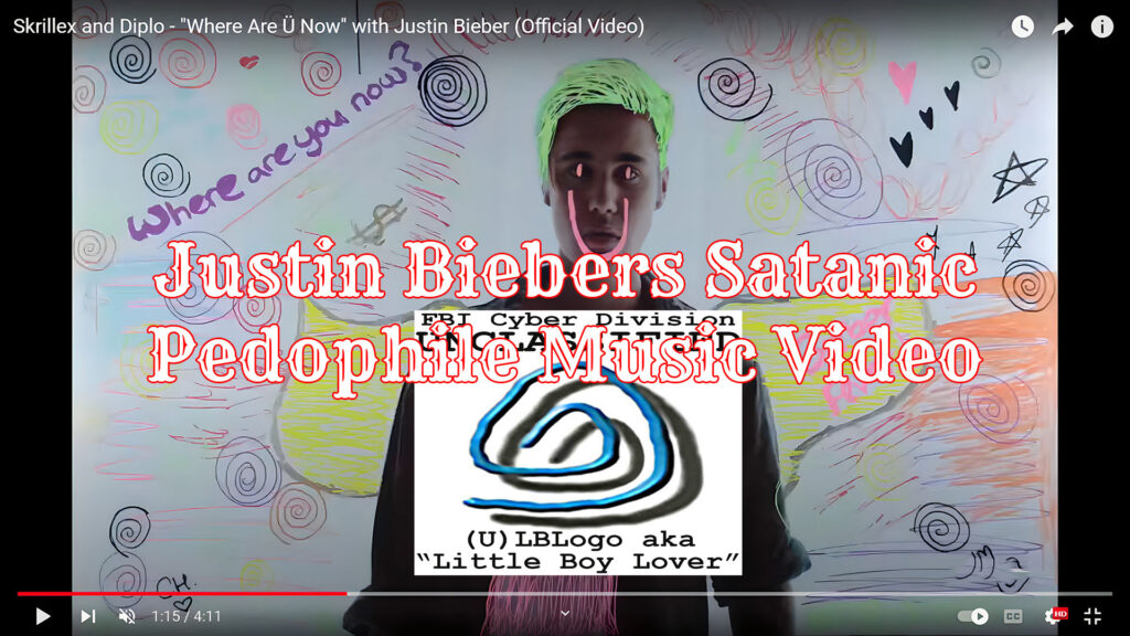 Justin biebers occult satanic pedophile music video illuminati freemason secret society