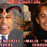 Malia Obama Martin Nesbitt serpent seed hollywood illuminati satanic family secret society freemason rulers conspiracy devils baphomet memes