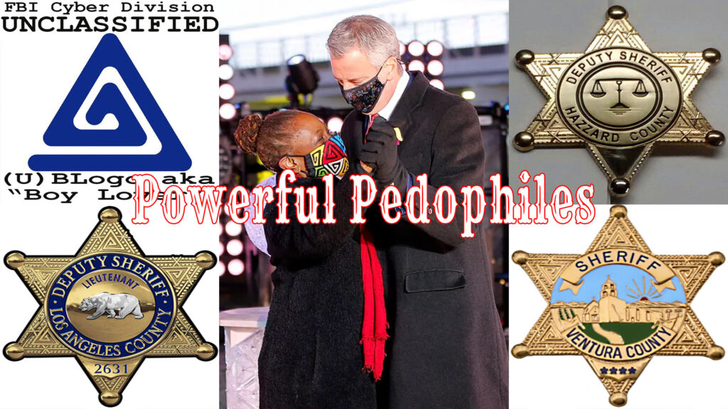 Mayor Bill Deblasio wife wears a Pedophile symbol representing boy lover on her mask also found on police badges in Los Angeles and Ventura county