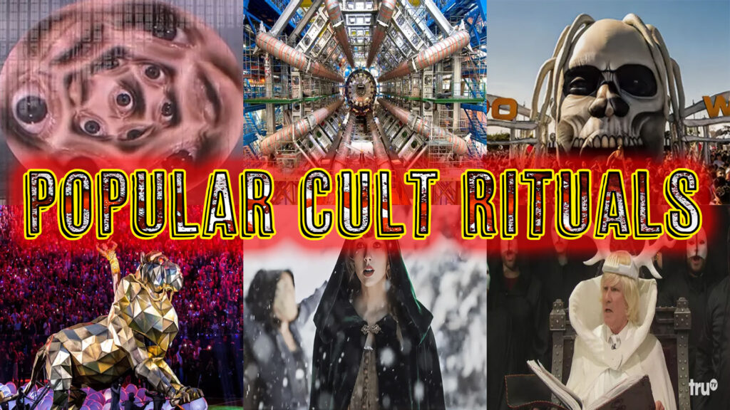 Popular Cult Rituals katy perry will ferrel taylor swift travis scott astroworld cern occult satanic tv movies music concert spiritual warfare