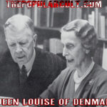 Queen Louise of Denmark drag queen lgbtq tranny royal family illuminati satanic secret society freemason rulers conspiracy 3
