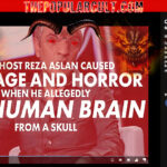 Reza Aslan psycho eats human brains cnn hollywood cannibalism spirit cooking evil illuminati satanic secret society freemason conspiracy devils