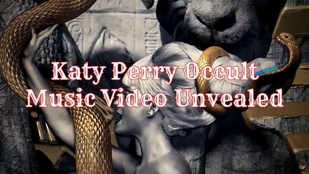 famous hollywood music singer katy perry breakdown of occult satanic music video dark horse
