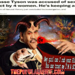 Neil Degrasse Tyson evil wizard sorcery illuminati secret society freemasons evil occult satanic famous celebrity hollywood devils hell memes baphomet