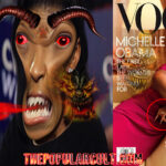 michelle michael obama curse sign of the horns illuminati signs symbols secret society freemasons occult satanic famous celebrity hollywood elite evil memes baphomet