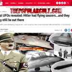 nazi ufo revealed hitler had flying saucers illuminati
