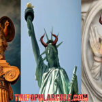 pagan athena statue of liberty helios illuminati secret society freemasons occult satanic famous celebrity hollywood memes devils evil hell baphomet