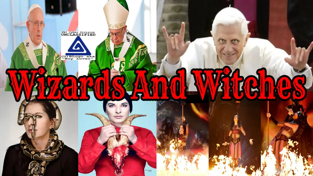 The Popular Cult Wizards And Witches Pope Francis Katy Perry Marina Abramovic