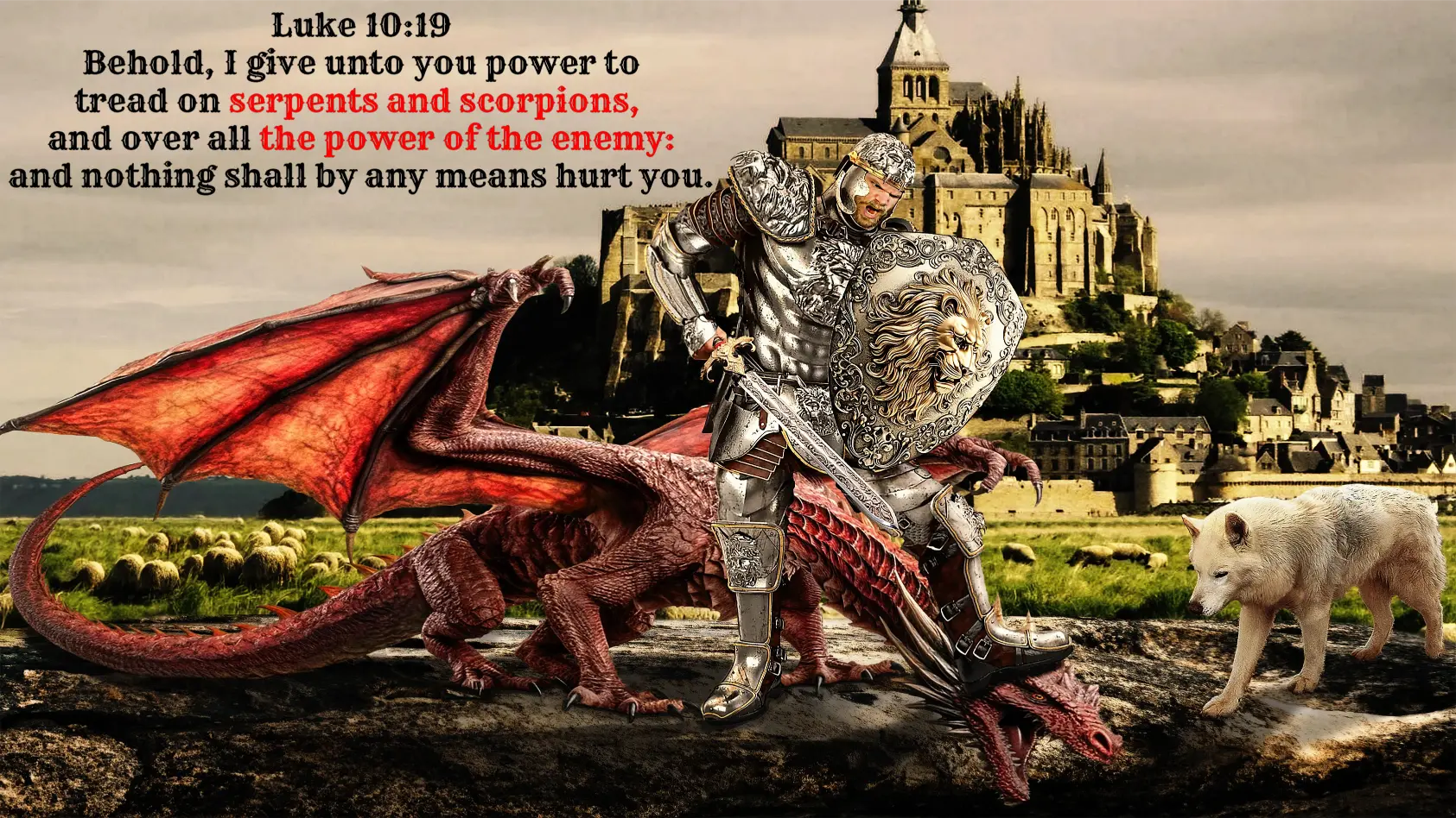 Luke 10 Verse 19 The Power Of God Treading On Serpents